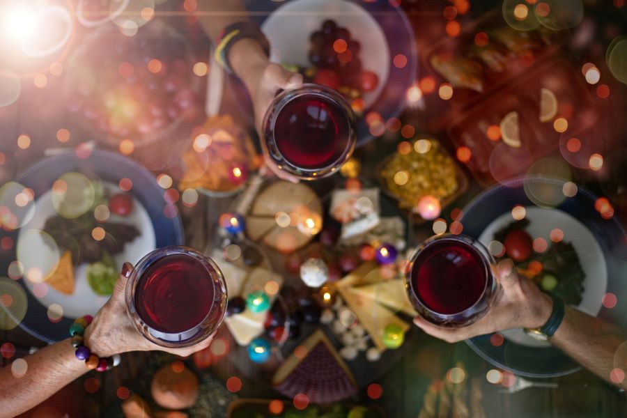 Christmas dining